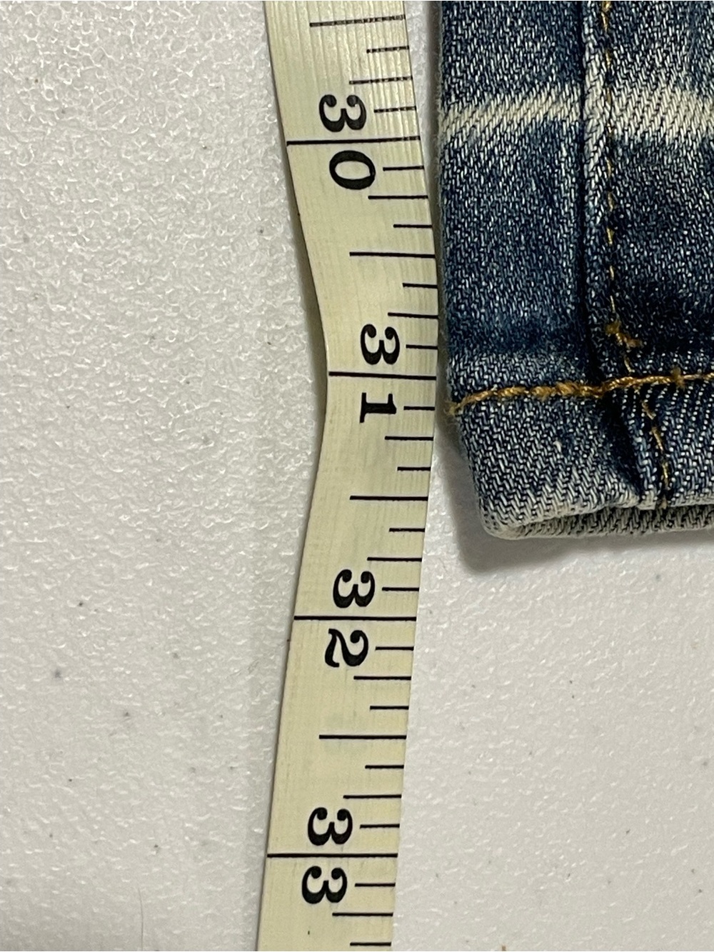 Judy Blue Retro Stretch! Mid Rise Tinted Pin Tack Detail Flare Jeans Sz 15 / 32 - Picture 15 of 16